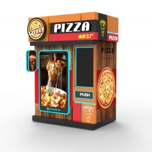Outdoor Fully Automatic Self Service Pizza Vending Machines Fast Food Smart Touch Screen Pizza Vending Machine for Sale